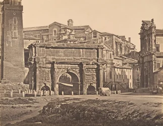 Arch of Septimius Severus, 1848-52