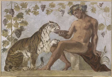 Bacchus with a Tiger