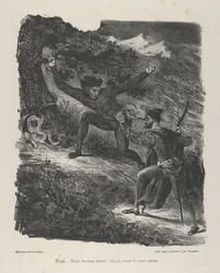 Faust and Mephistopheles in the Hartz Mountains, 1825-27