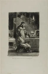 Faust in His Study, from Faust