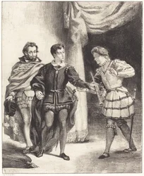 Hamlet and Guildenstern (Act III, Scene II)