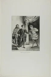 Hamlet and Guildenstern, plate 6 from Hamlet