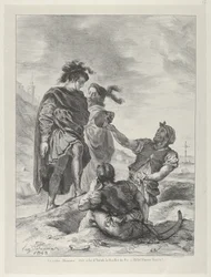 Hamlet and Horatio before The Gravediggers, 1843