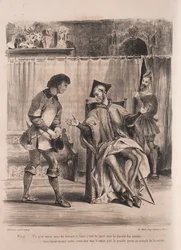 Illustrations for Faust: Mephistopheles Receives the Schoolboy
