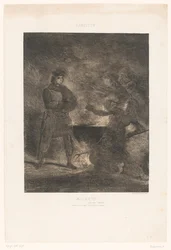 Macbeth Consulting the Three Witches