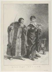 Polonius and Hamlet, 1834-43