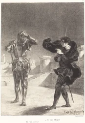 The Ghost on the Terrace Act I, Scene V