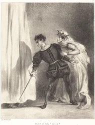 The Murder of Polonius (Act III, Scene IV)