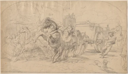 The Runaway Carriage, 1830s