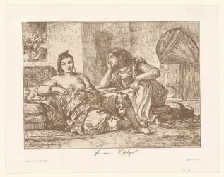 Two Seated Algerian Women