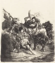 Weislingen Attacked by the Forces of Goetz