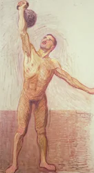 Heavy Weight Lifter, 1912