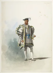 Saint-Saëns - Henry VIII - Costume Designs - Lacoste - 4. Lord