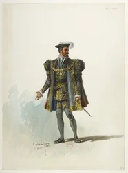 Saint-Saëns - Henry VIII - Costume Designs - Lacoste - 5. Lord