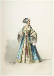 Saint-Saëns - Henry VIII - Costume Designs - Lacoste - Costume