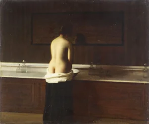 Young Woman at Her Toilet, 1898