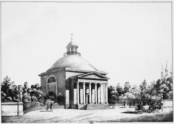 The Catholic St John the Baptist Church in Tsarskoye Selo