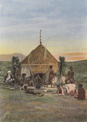 Telegraph Camp near DUarai