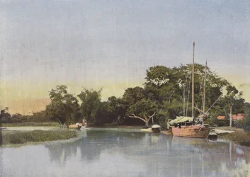 Canal in the Interior Lands