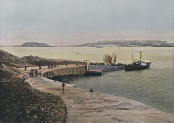 The Bay of Saint-Malo, view from Dinard