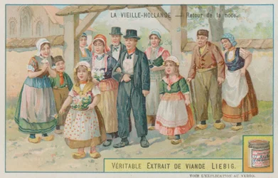 A Returning Wedding Party in Old Holland