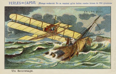 A rescue at sea in the year 2000