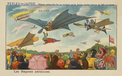 Aerial regatta in the year 2000