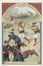 Battle of Farsala, Greco-Turkish War, 5 May 1897