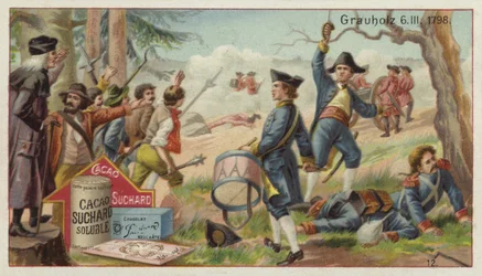 Battle of Grauholz, Switzerland, 6 March 1798