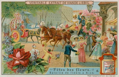 Battle of the Flowers in Nice
