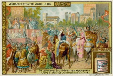 Champ de Mai Festival Under Charlemagne in the 9th Century