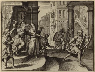 David Escaping After Saul