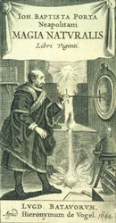 Frontispiece to Magiae Naturalis Libri Viginti by Giovanni Battista della Porta, 1644
