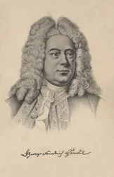George Frideric Handel, German-born British Baroque Composer