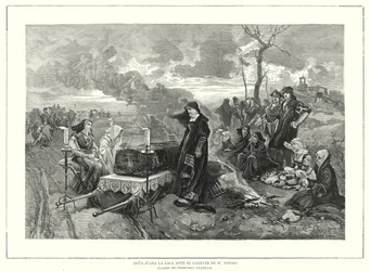 Joanna of Castile before the coffin of her husband, Philip the Fair, Duke of Burgundy