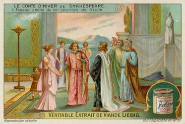 King Leontes, Queen Hermione and King Polixenes