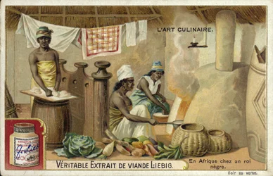 Kitchen of an African king