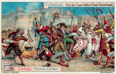 Mardi Gras Celebrations in Trento, Italy