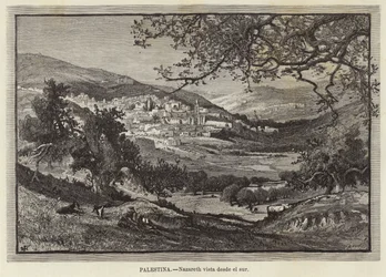 Palestine, Nazareth Viewed from the South