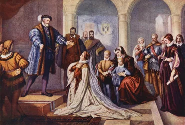 Philippine Welser Before the Emperor Ferdinand at Innsbruck