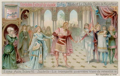 Princess Isabelle Gives Robert New Armour