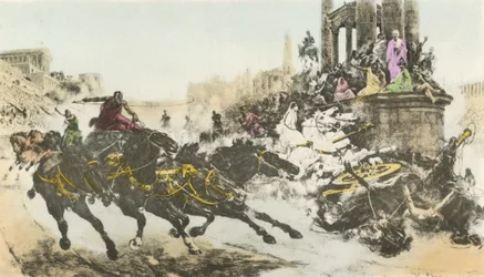 Roman chariot race