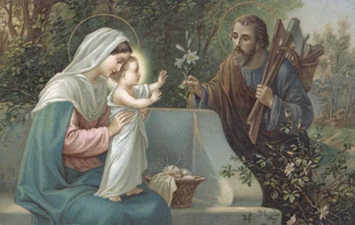 The Holy Family: Christmas Card