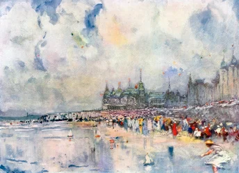 The Kursaal and the Digue, Ostend