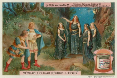 The Queen of Night Meets Tamino and Papageno