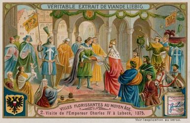 The Visit of the Emperor Charles IV to Lubeck in 1375