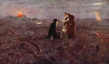 The Widow of Tuchkov on the Battlefield of Borodino