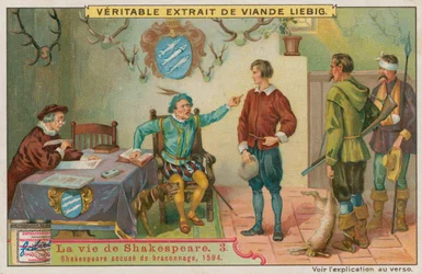 The young Shakespeare accused of poaching, 1584