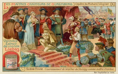 Walther is crowned the winner and becomes a Meistersinger