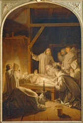 The death of Saint Bruno